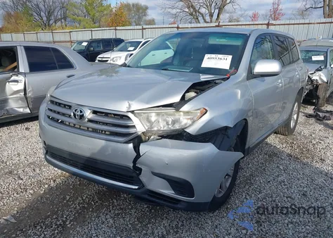 2011 Toyota Highlander from USA, damaged, VIN 5TDZA3EH0BS017059